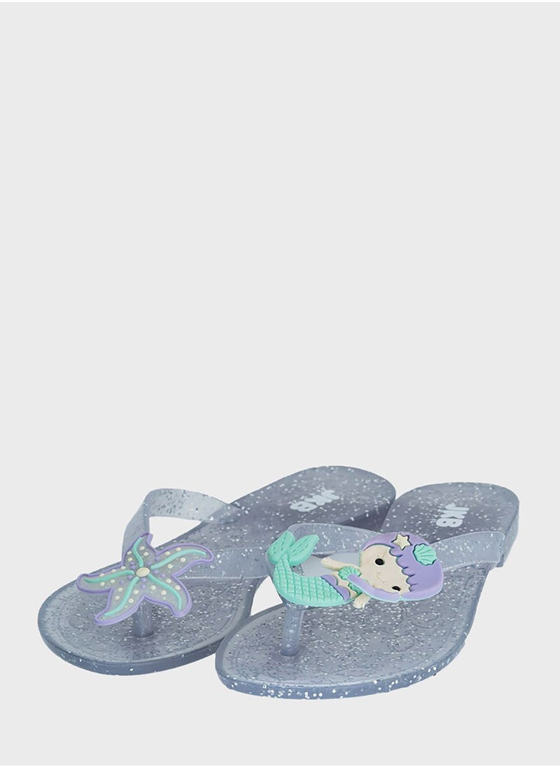 JUST KIDS BRANDS - Kids Belinda Flip Flops - Image 1