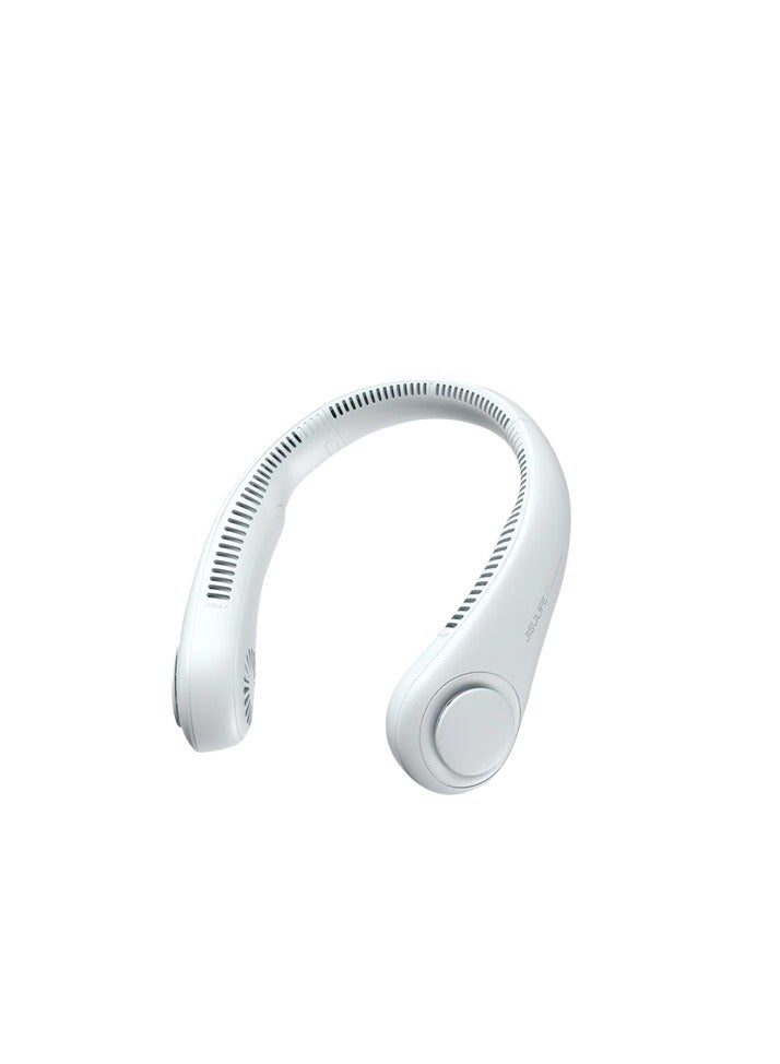 جيسيو لايف مروحة رقبة جيسولايف Life3، بطارية 4000 مللي أمبير/ساعة -  ابيض - Image 1