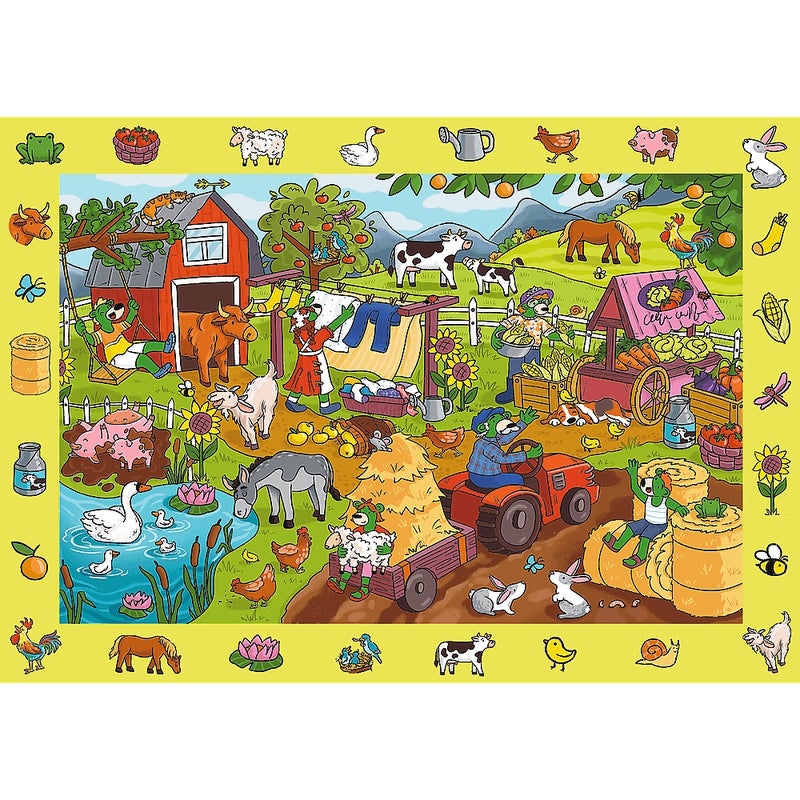 Trefl - Spy Guy: Farm The Treflik Family Puzzle 24 Pieces - 15589 - Image 2