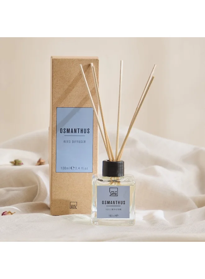 Home Box Nina Osmanthus Square Bottle Diffuser - 100 ml