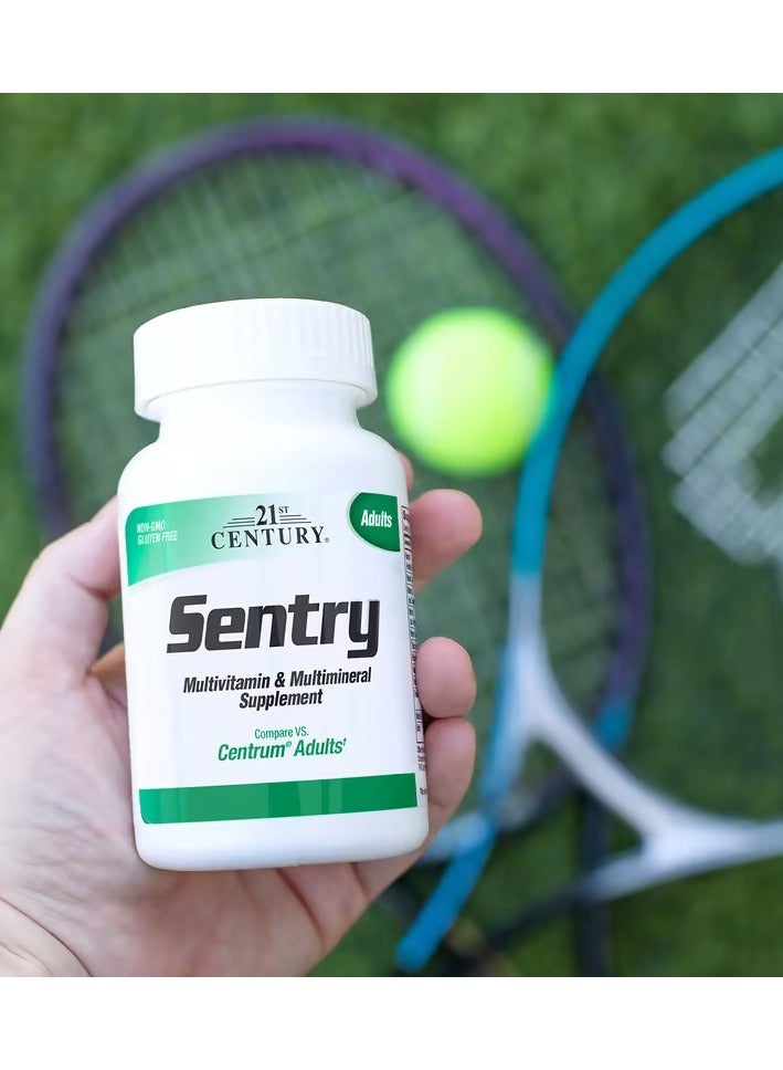 21st Century Sentry Adults Multivitamin and Multimineral Supplement 300 Tablets - Image 3