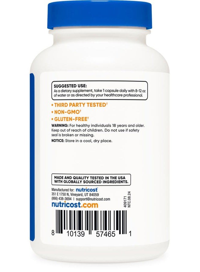 Nutricost Egg Shell Membrane, 500 MG Per Serving, 120 Capsules - GMO Free, Gluten Free - Image 4