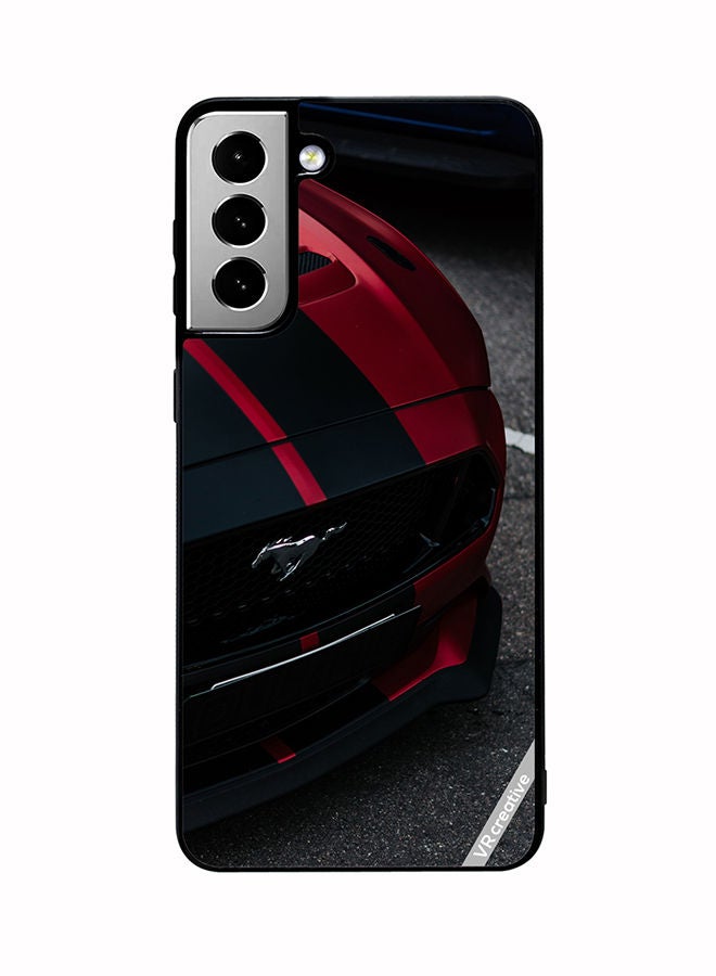 VR CREATIVE Protective Case Cover For Samsung Galaxy S21 FE 5G Mustang Design Multicolour - Image 1