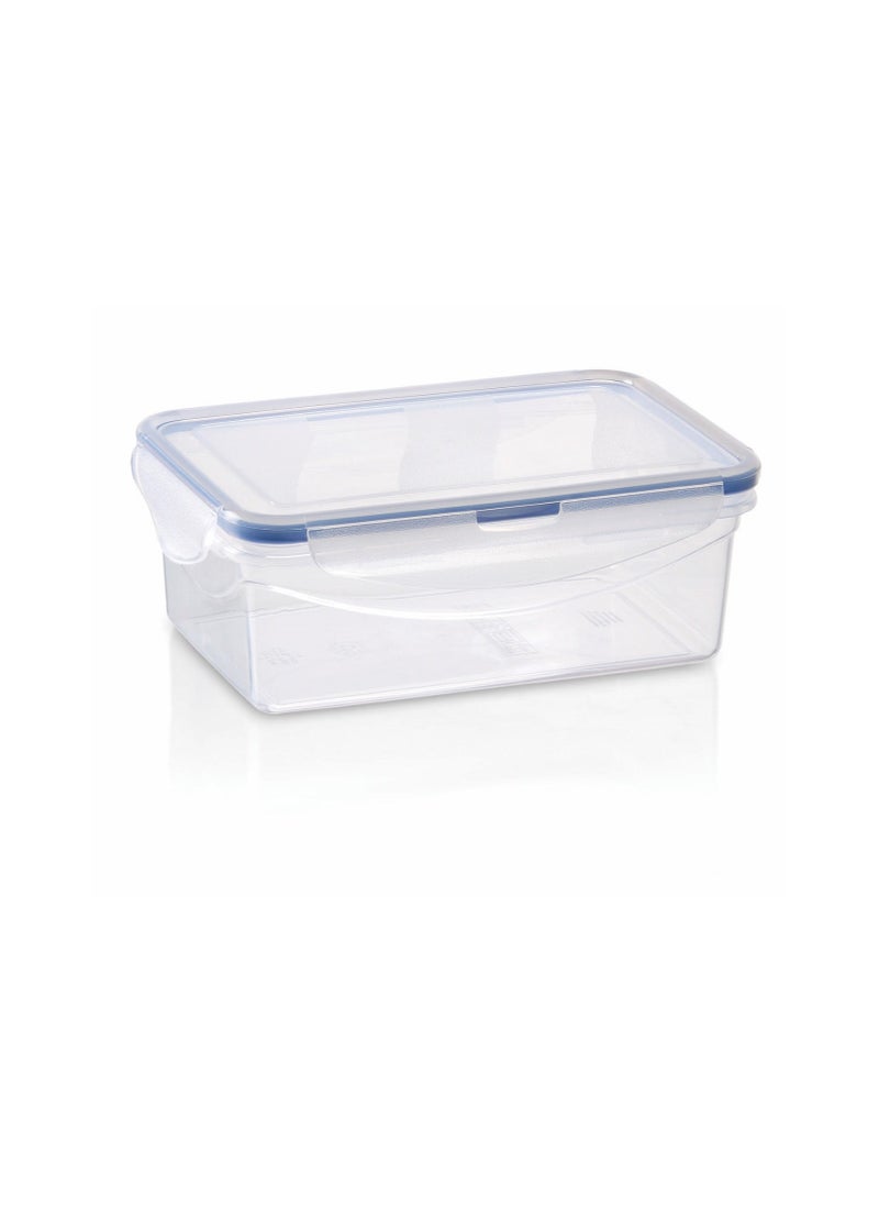 m-design - Click Food Container with Lock (18,5 x 12 x 6,5 cm) 1,1 L Rectangular Yuxan M-493 - Image 1