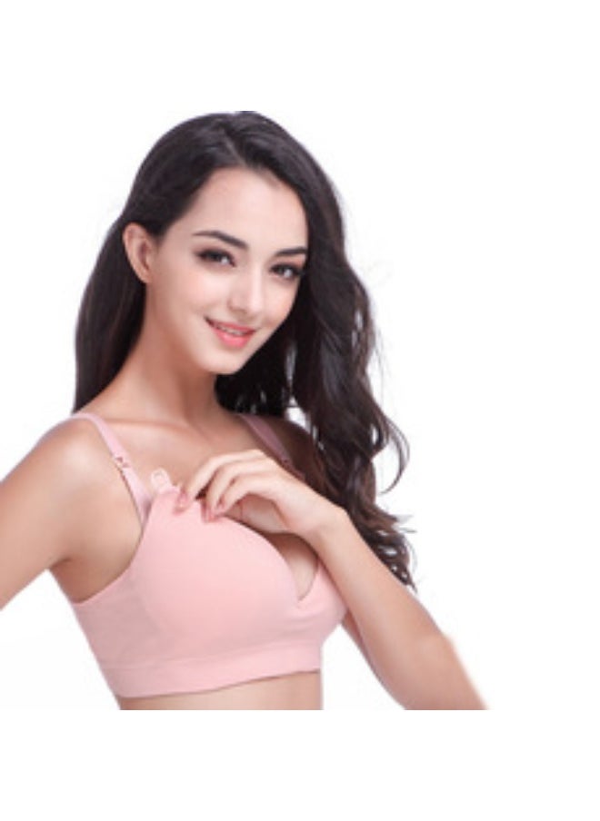Generic Spring Summer New Antibacterial Thin Wireless Nursing Bra for Women with Front Hook, Maternity Nursing Underwear  - Image 4