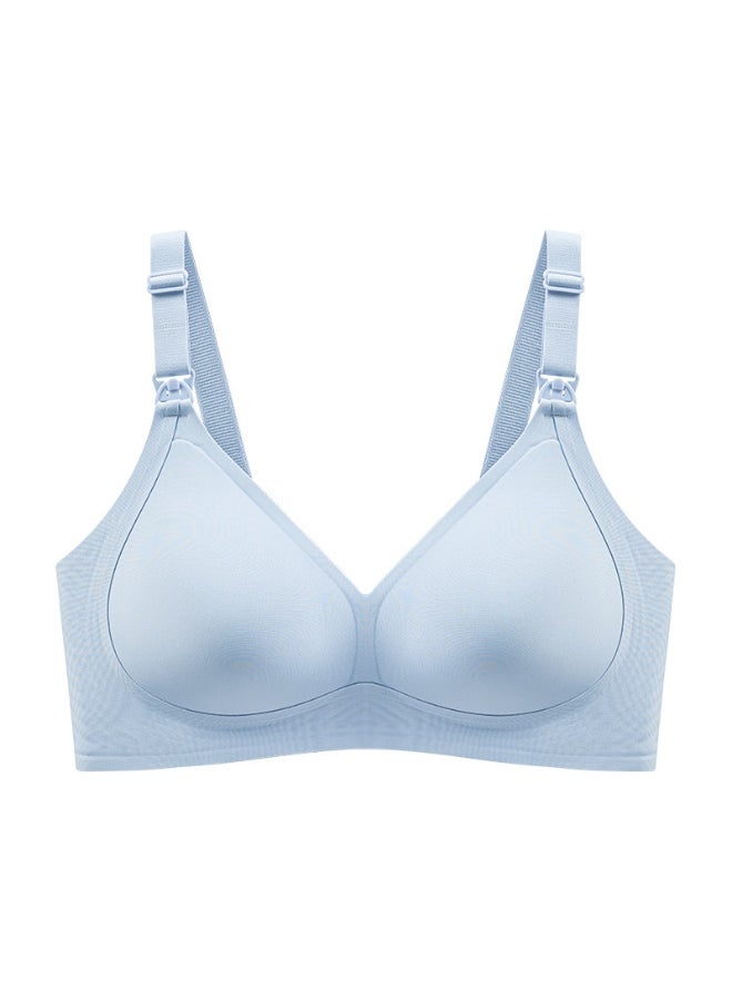 Generic Spring Summer New Antibacterial Thin Wireless Nursing Bra for Women with Front Hook, Maternity Nursing Underwear  - Image 1