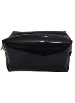 Brand Stores Makeup PVC Organizing Clutch Bag - Black  - Image 2