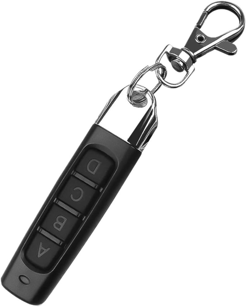 Garage Door Remote, 433MHz Auto Copy Remote Control 4 Channel Code Garage Gate Door Opener Controller Duplicator Cloning Car Key(Blue-Grey) - Image 2