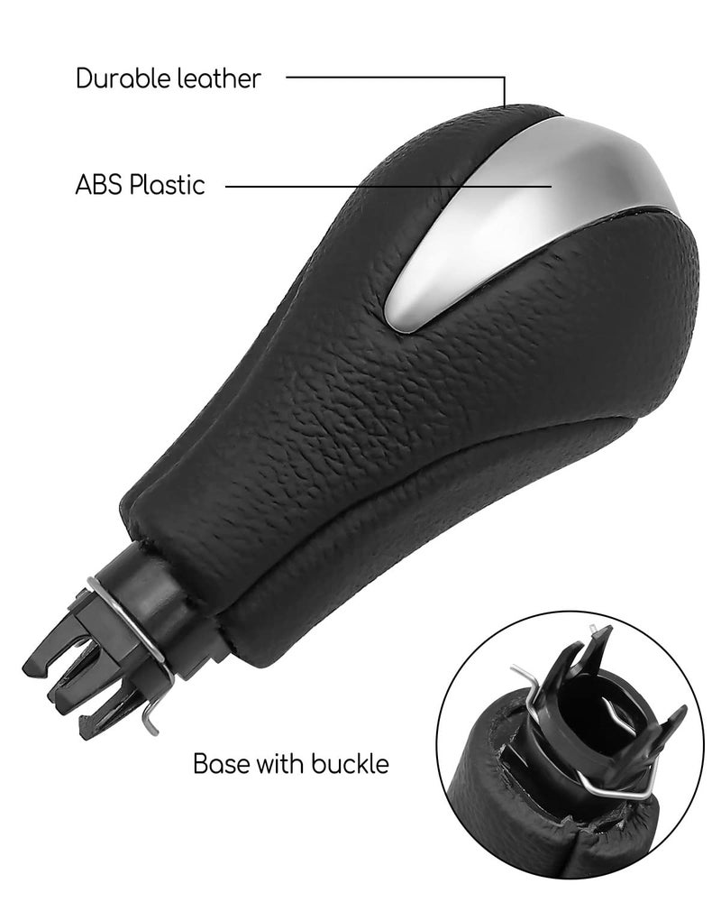 AUGREX Automatic Gear Shift Knob Replace 34910-JK03A Fit for Infiniti EX35 EX37 FX35 FX37 FX50 G25 G35 G37 Q40 Q60 QX50 QX56 2007-2017 - Image 4