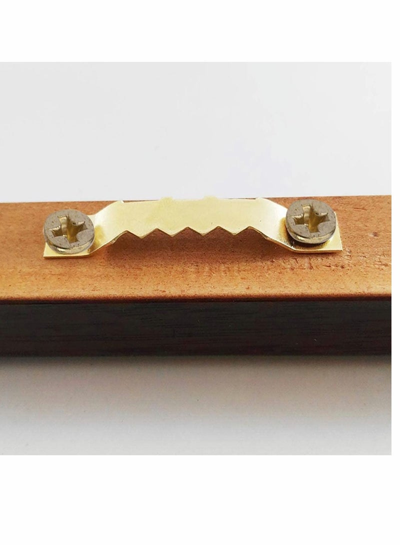 Y&D Hook Set, Box Hook, D Ring Picture Frame Hanger, Sawtooth Photo Hanging Hardware Set with Screws and Spirit Level Silver Gold, 252 psc - Image 2