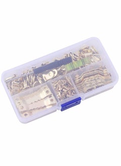 Y&D Hook Set, Box Hook, D Ring Picture Frame Hanger, Sawtooth Photo Hanging Hardware Set with Screws and Spirit Level Silver Gold, 252 psc  - Image 5