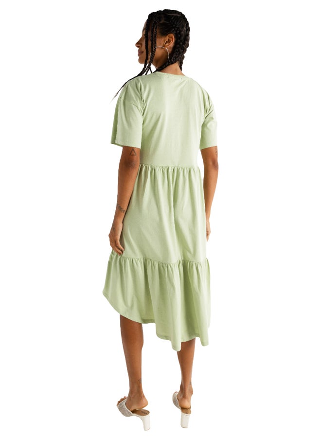 ASTK - DRESS TIERED MIDI - Image 1