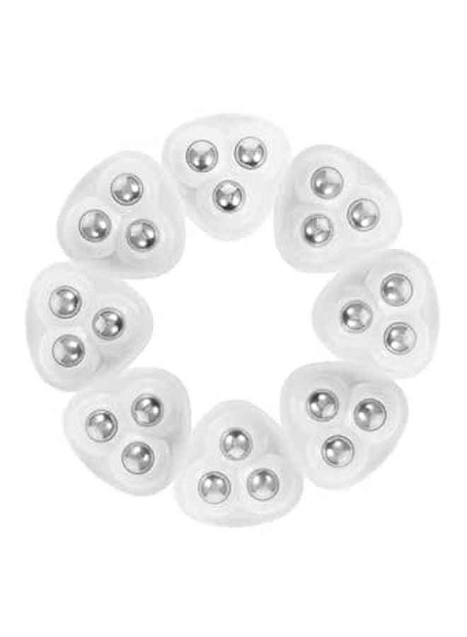 8Pcs Heavy Duty Replacement Caster Wheels For Garbage Cans And Small Appliances - Image 1