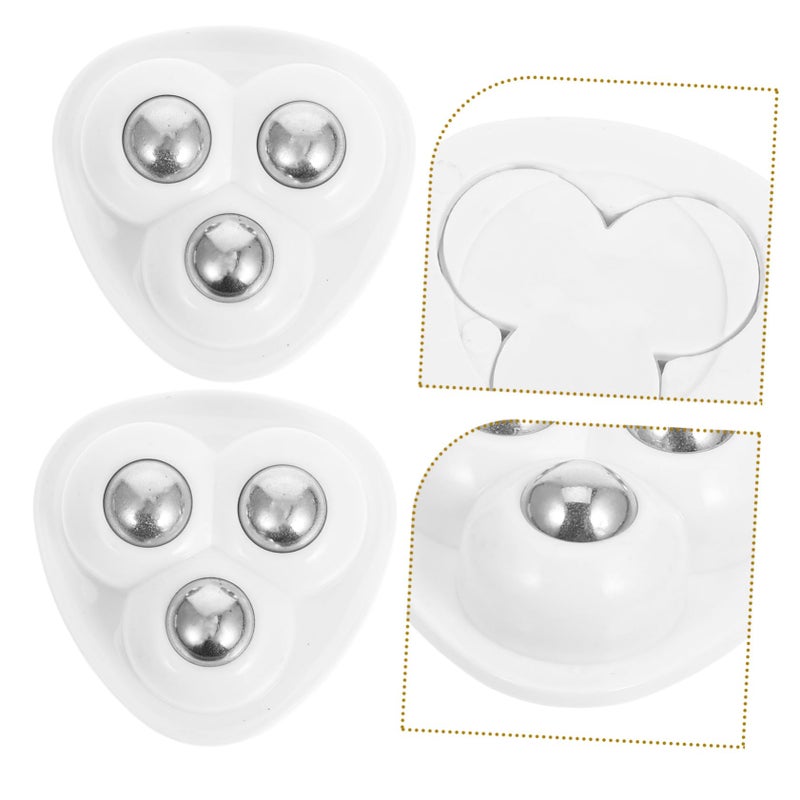 8Pcs Heavy Duty Replacement Caster Wheels For Garbage Cans And Small Appliances - Image 5