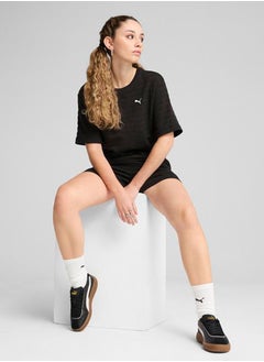 PUMA Essential Elevated Relaxed Structured T-Shirt  - Image 3