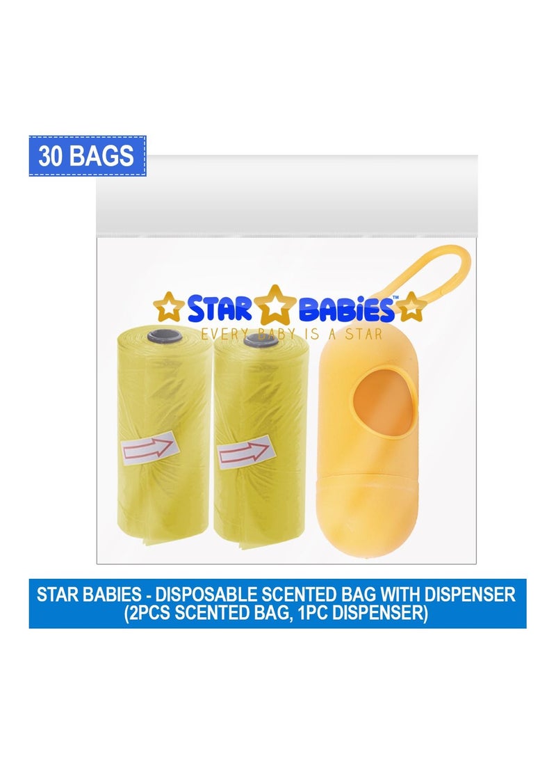 ستار بيبيز كيس معطر من ستار بيبيز عبوة من قطعتين - أصفر ، مع موزع - Image 3