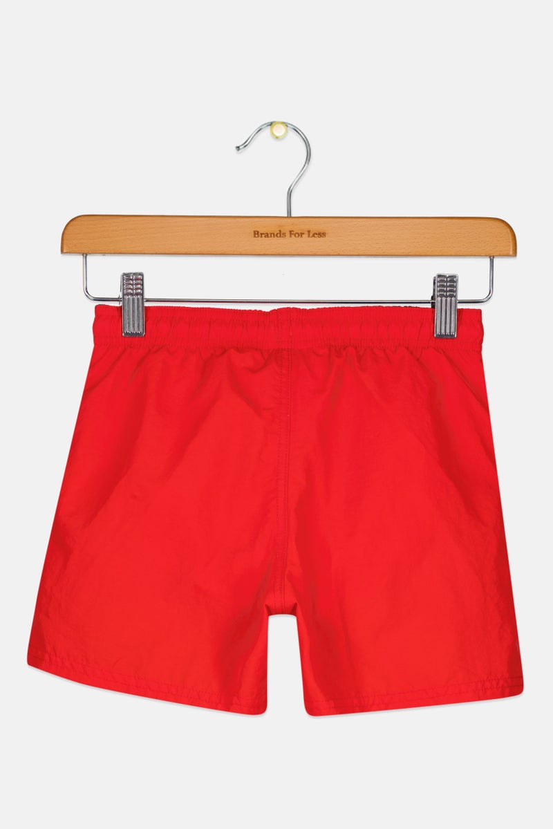 Champion شورتات تدريب رياضية للأطفال الأولاد، أحمر - Image 2