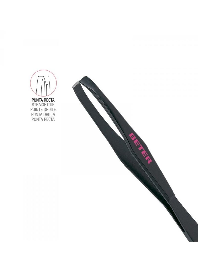 Black coated steel, straight tip tweezers - pzsku/ZE149A417DD88F190CA0EZ/45/_/1700641982/95075cff-cdea-4733-b082-4e0f4bc0f6df