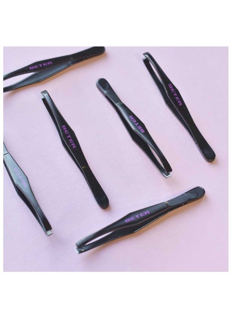 Black coated steel, straight tip tweezers - pzsku/ZE149A417DD88F190CA0EZ/45/_/1700642013/a8f23ac5-6910-40a2-b15b-177a2fe1df02