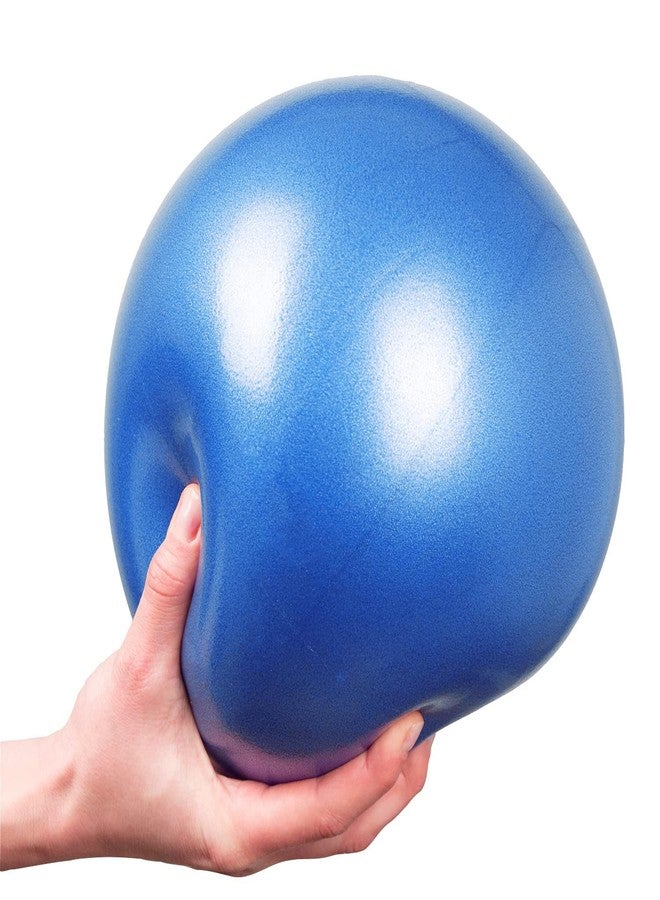 SVULINT Anti Slip Mini 9inch/25cm Exercise Yoga Ball with Inflatable Straw, Durable Mini Pilates Ball for Improve Balance, Strength Fitness Ball (Multicolor) - Image 1