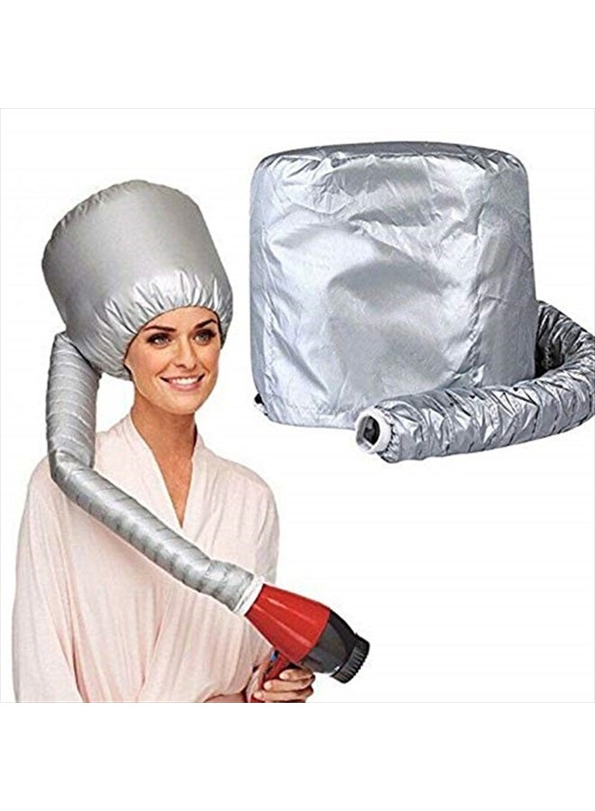 winvin Portable Soft Bonnet Hood Hair Blow Dryer Attachment - Adjustable Hooded Dryer, Portable Hair Salon Heat Cap for Drying,Styling,Curling and Deep Conditioning,Relax, Speeds Up Drying Time at Home - Image 1