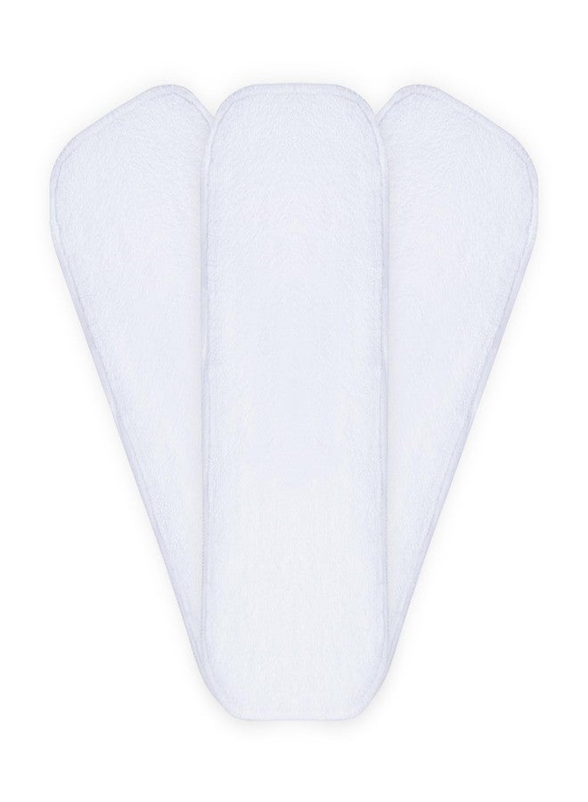 bumberry Unisex Adult 4 Layer Micro Fiber Wet Free Insert, Reusable Diaper Inserts/Boosters/Soakers/Liners For Seniors For Adult Washable Pocket Diaper-Pack Of 3