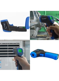 HoldPeak HP-981C Non-Contact Infrared Thermometer -58~1022℉ (-50~550℃) Black/Blue  - Image 5
