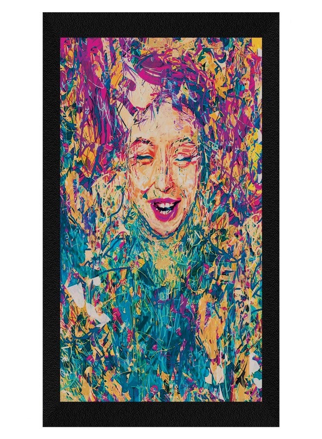 ArtX Paper Abstract Girl Face Wall Art, Multicolor, Modern, 10.0 X 13.0 inches, Set of 1 - Image 1