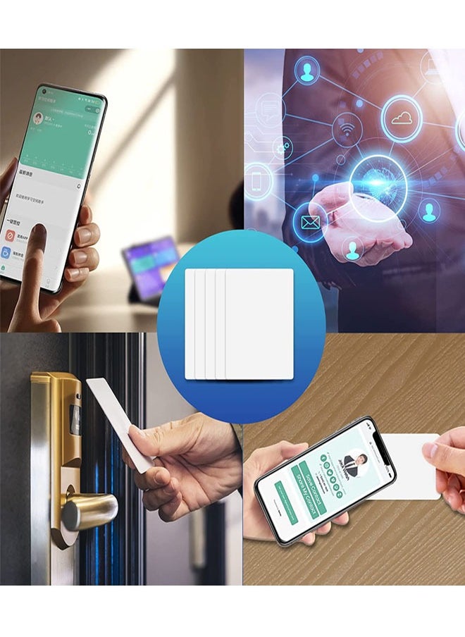 ماركة غير محددة - بطاقة الأعمال الذكية القابلة للبرمجة بطاقة فارغة NFC متوافقة مع جميع وظائف NFC للهواتف المحمولة (85.6 ملم × 54 ملم) 20PCS - Image 1