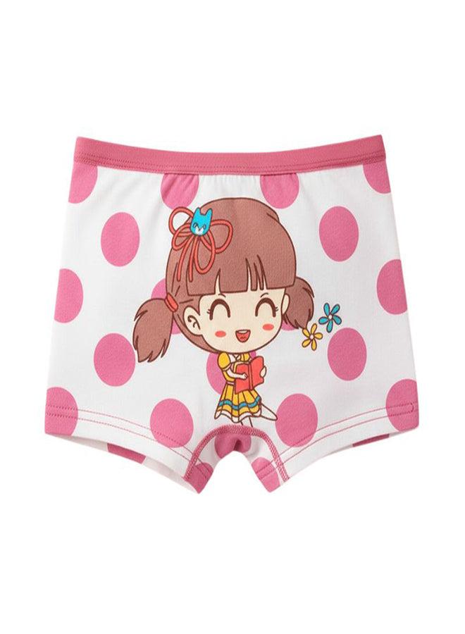 بيبي كلو عبوة من  قطع قطنية بطبعة فتاة سعيدة للبنات - Image 2