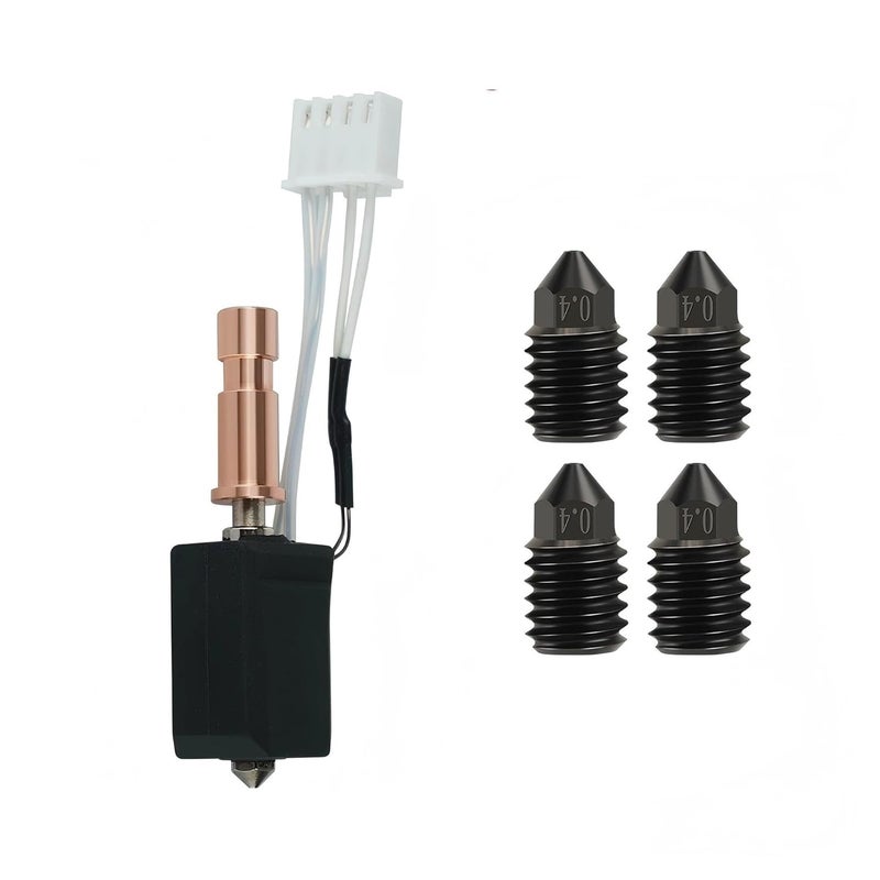 Anycubic Kobra S1 Hotend Upgrade Ceramic Heating Nozzle Combo S1C 24V 48W Original Hotend H - Image 3