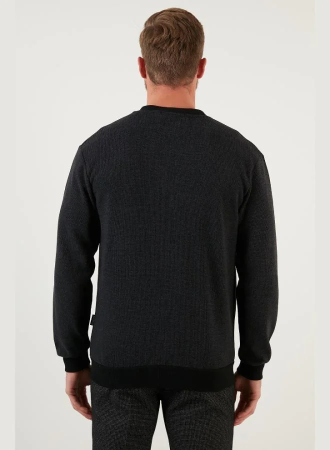 Buratti  Buratti Cotton Regular Fit Buttoned V-Neck Cardigan Men's CARDIGAN 456205 for Men | Best Price UAE