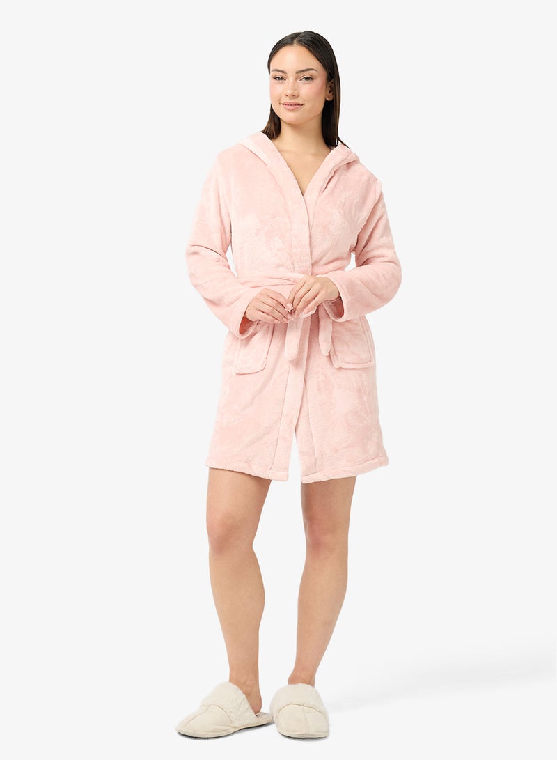 جينجر أرواب فانيلا منفوشة بأذنين قلنسوة - Image 4