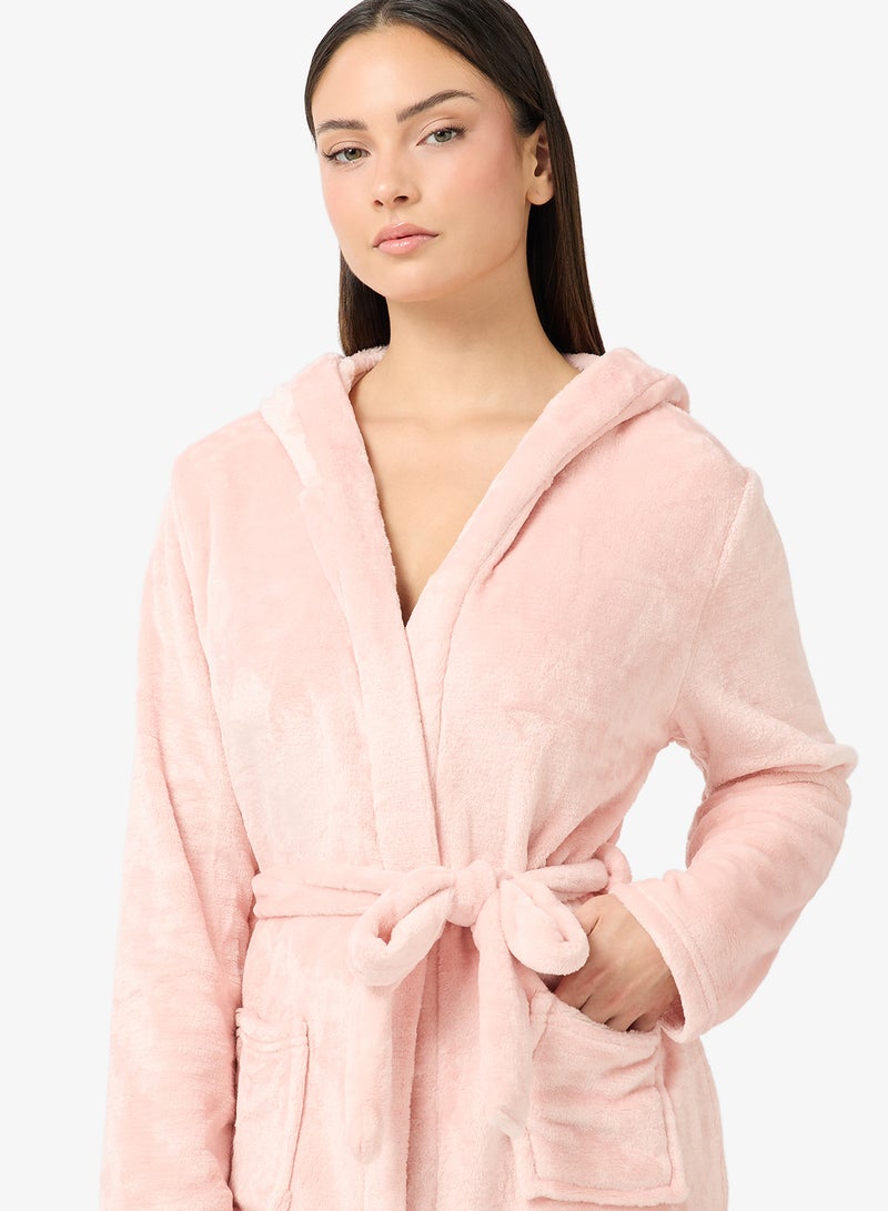 جينجر أرواب فانيلا منفوشة بأذنين قلنسوة - Image 3