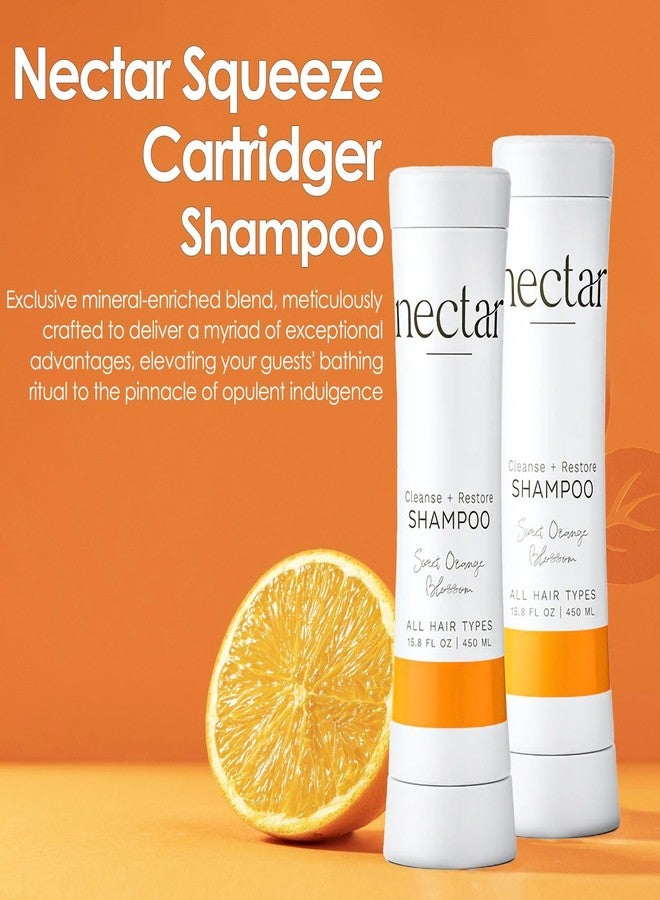 World Amenities Nectar Squeeze Cartridge Shampoo - Hair Shampoo in a Squeeze Bottle - Moisturizing Shampoo - Image 4