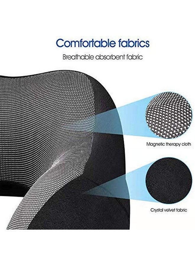 Adofys Travel Pillow Premium Memory Foam, Comfortable & Supportive Neck Pillow, Pain Relief Sleeping Neck Pillows for Travel, Airplane Pillow for Sleeping Airplane, Car, Office and Home - Image 5