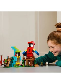 LEGO LEGO Minecraft The Parrot Houses 21282 Building Set (535 Pieces)  - Image 3