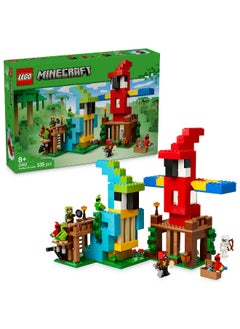 LEGO LEGO Minecraft The Parrot Houses 21282 Building Set (535 Pieces)  - Image 1