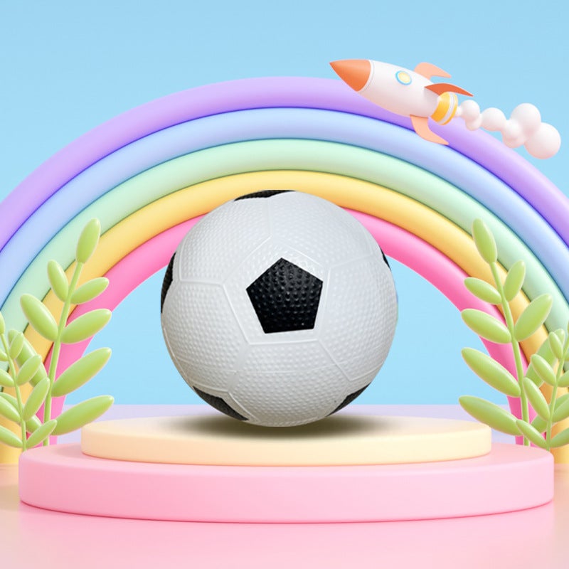 Generic Durable PVC Soccer Ball for Kids Football White