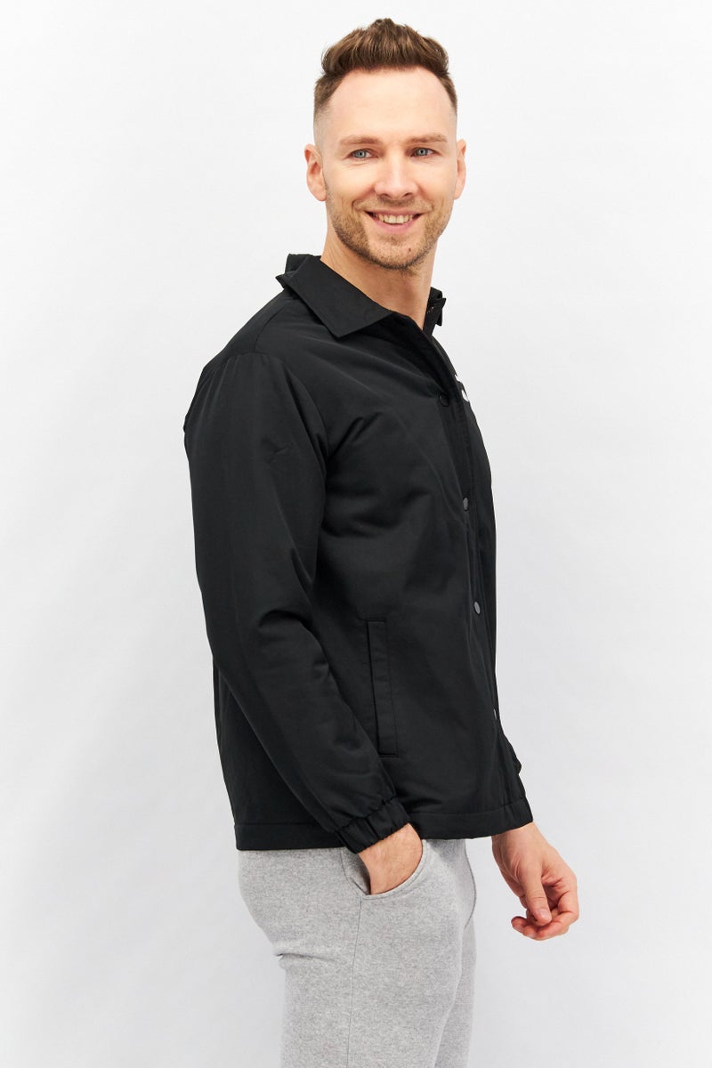 PUMA Men Sportswear Fit Fashion Coach Jacket, Black - Image 3