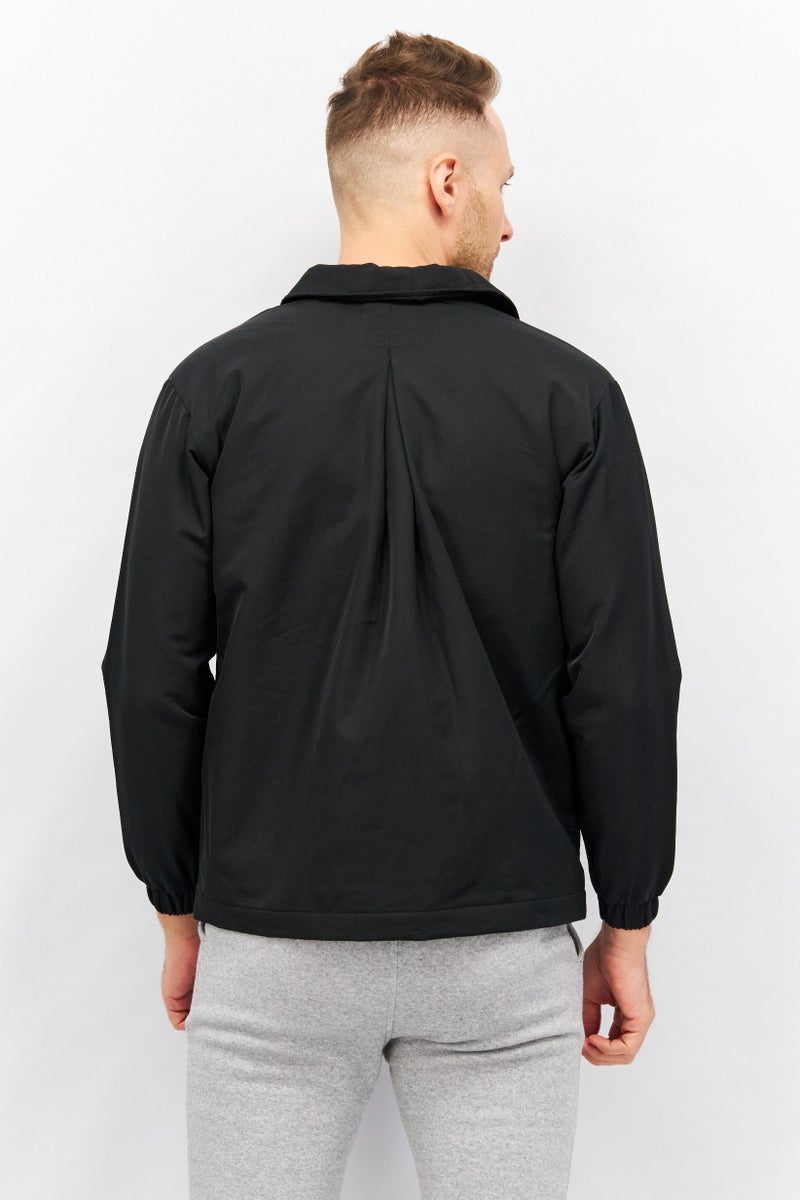 PUMA Men Sportswear Fit Fashion Coach Jacket, Black - Image 4