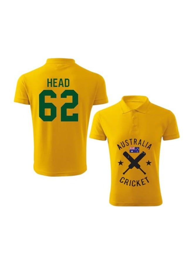 PRINTSHOP4ME Australia Jersey For Adults-Australia Dry-Fit T-Shirt For Men And Women-Australia Cricket Jersey For Unisex Adults-Perfect For Sports,Matches And Events - Image 1