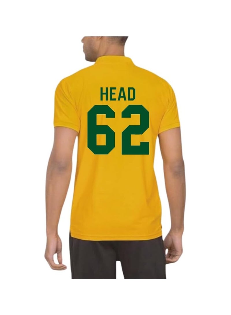 PRINTSHOP4ME Australia Jersey For Adults-Australia Dry-Fit T-Shirt For Men And Women-Australia Cricket Jersey For Unisex Adults-Perfect For Sports,Matches And Events - Image 2