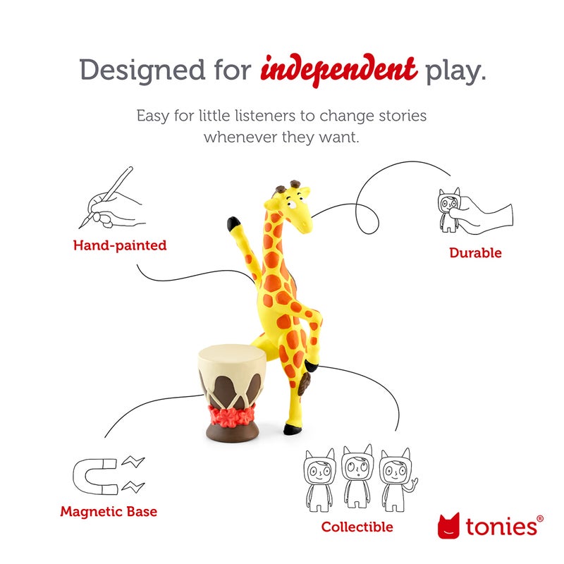 Tonies Gerald The Giraffe Audio Toy Figurine from Giraffes Can't Dance - Image 3