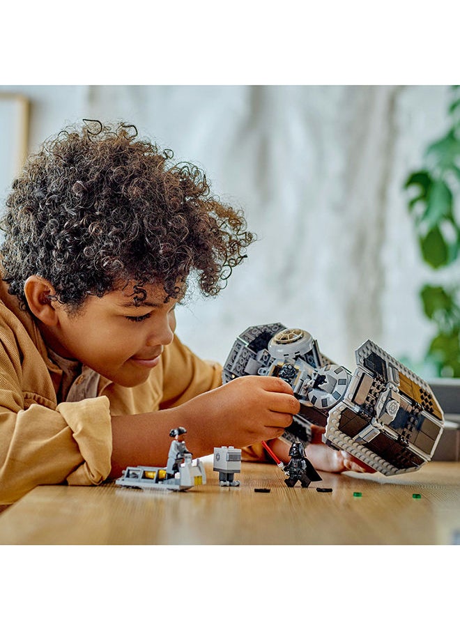 ليغو - مجموعة ألعاب بناء Star Wars TIE Bomber 75347؛ مجموعة لعب Starfighter ممتعة وقابلة للبناء للأطفال من سن 9 سنوات فما فوق، تتميز بشخصيات Darth Vader و Vice Admiral Sloane وTIE Bomber Pilot وGonk Droid (625 قطعة) - Image 1