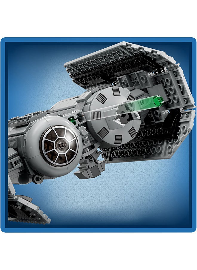 ليغو - مجموعة ألعاب بناء Star Wars TIE Bomber 75347؛ مجموعة لعب Starfighter ممتعة وقابلة للبناء للأطفال من سن 9 سنوات فما فوق، تتميز بشخصيات Darth Vader و Vice Admiral Sloane وTIE Bomber Pilot وGonk Droid (625 قطعة) - Image 1