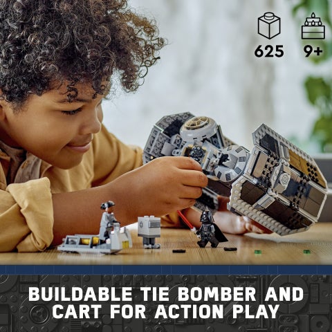 LEGO Star Wars TIE Bomber Starfighter Buildable Toy 75347 (Age 9+, 625 Pieces) - Image 2