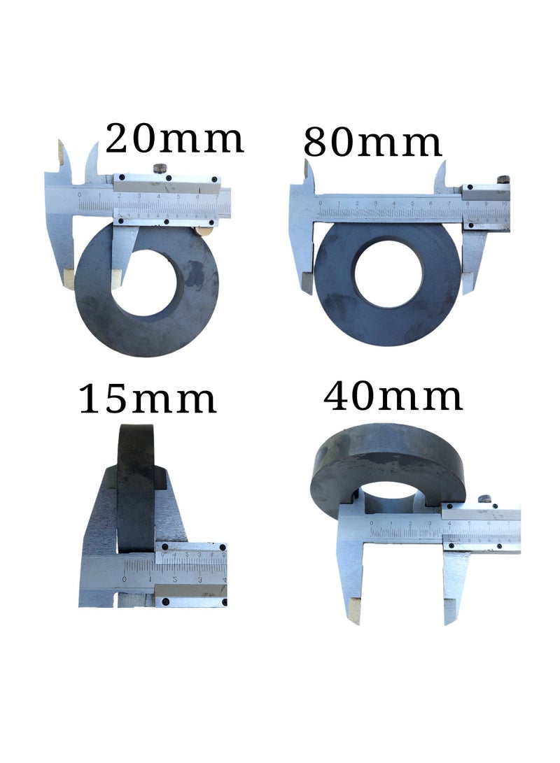 Magnet Ring OD40 x ID20 x 15mm - Image 2