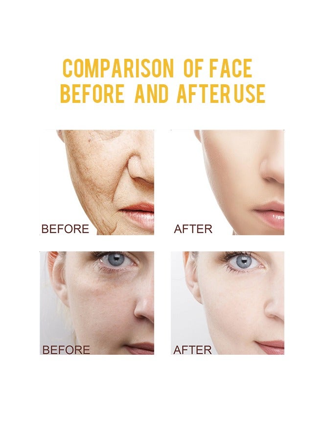 Retinol & Vitamin A Facial Treatment Serum 30ml,Replenish Moisture, Shrink Pores,Has The Effect Of Reducing Wrinkles And Fine Lines, Improving Skin Elasticity And Softness, Suitable For All Skin Types