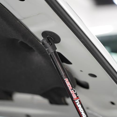 Redline Tuning 21-11043-02 Hood QuickLIFT Plus System Compatible with Ford Ranger 2022-2023 (All Black Components - Bolt in System) - Image 2